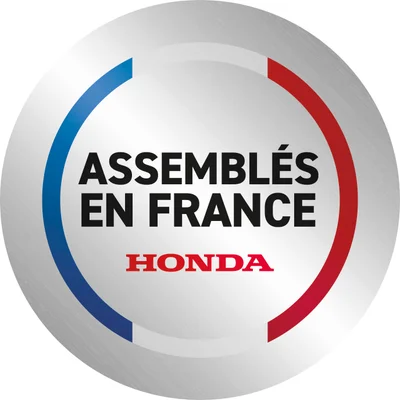 Assembles en France. Honda.