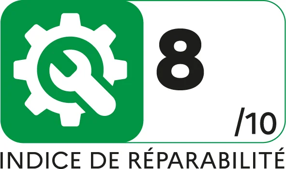 8/10Indices réparabilité